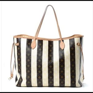 Louis Vuitton Neverfull XL Limited Stripe Rayures